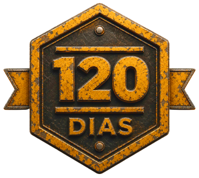 Garantia de 120 dias